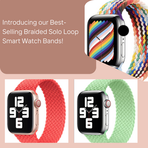Smart Watch Band- Braided Solo Loop Style